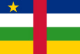 Den Centralafrikanske Republik Nationalflag