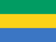 Gabon Nationalflag