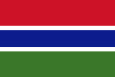 Гамбия Государственный флаг